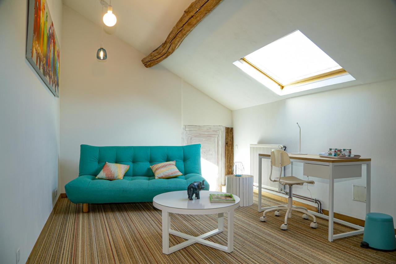 Bed and breakfast Domaine du Bourg Salon Extérieur photo